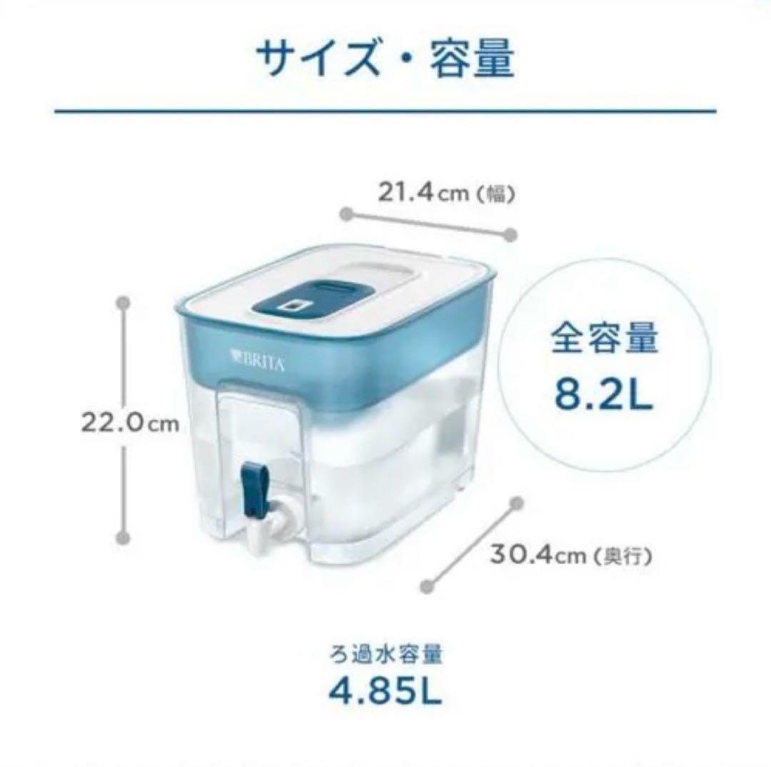 BRITA ポット型浄水器 カートリッジ5個付