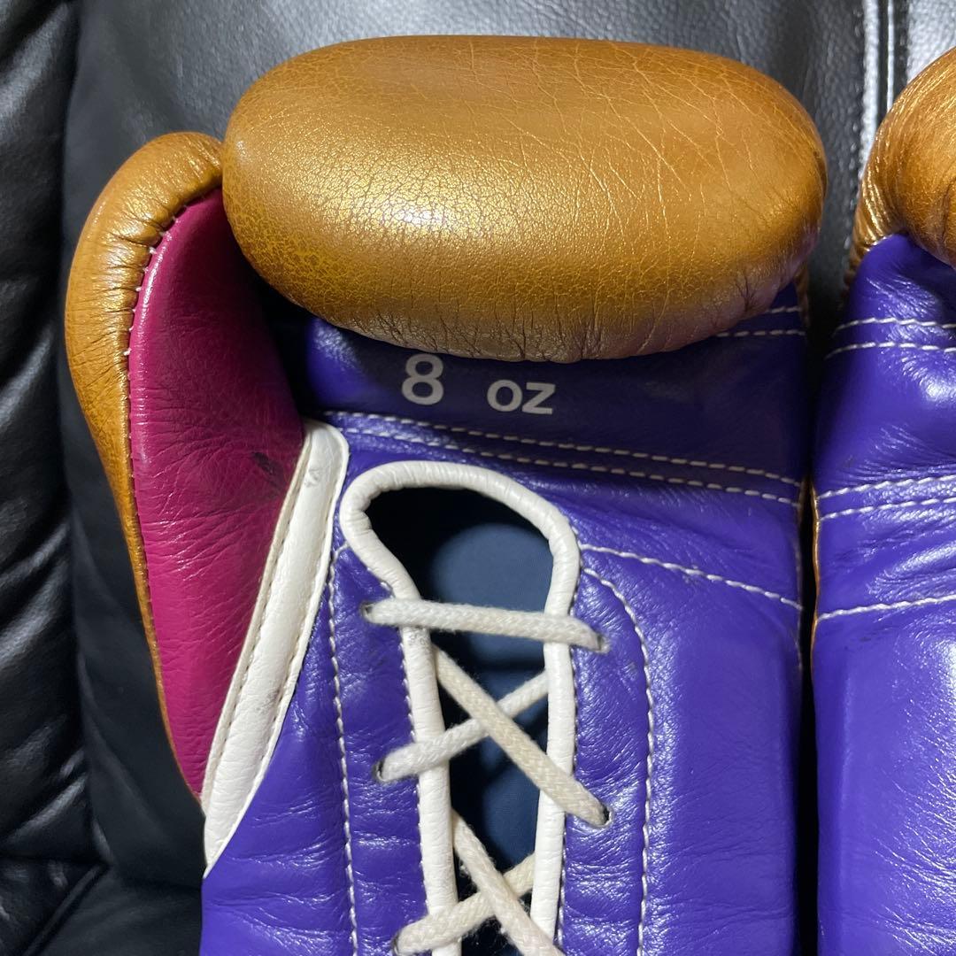 Winning ボクシンググローブ　8oz カラーオーダー　ゴールド　名前入り