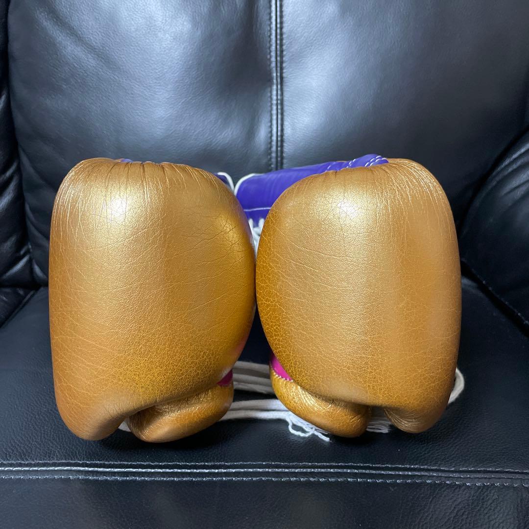 Winning ボクシンググローブ　8oz カラーオーダー　ゴールド　名前入り