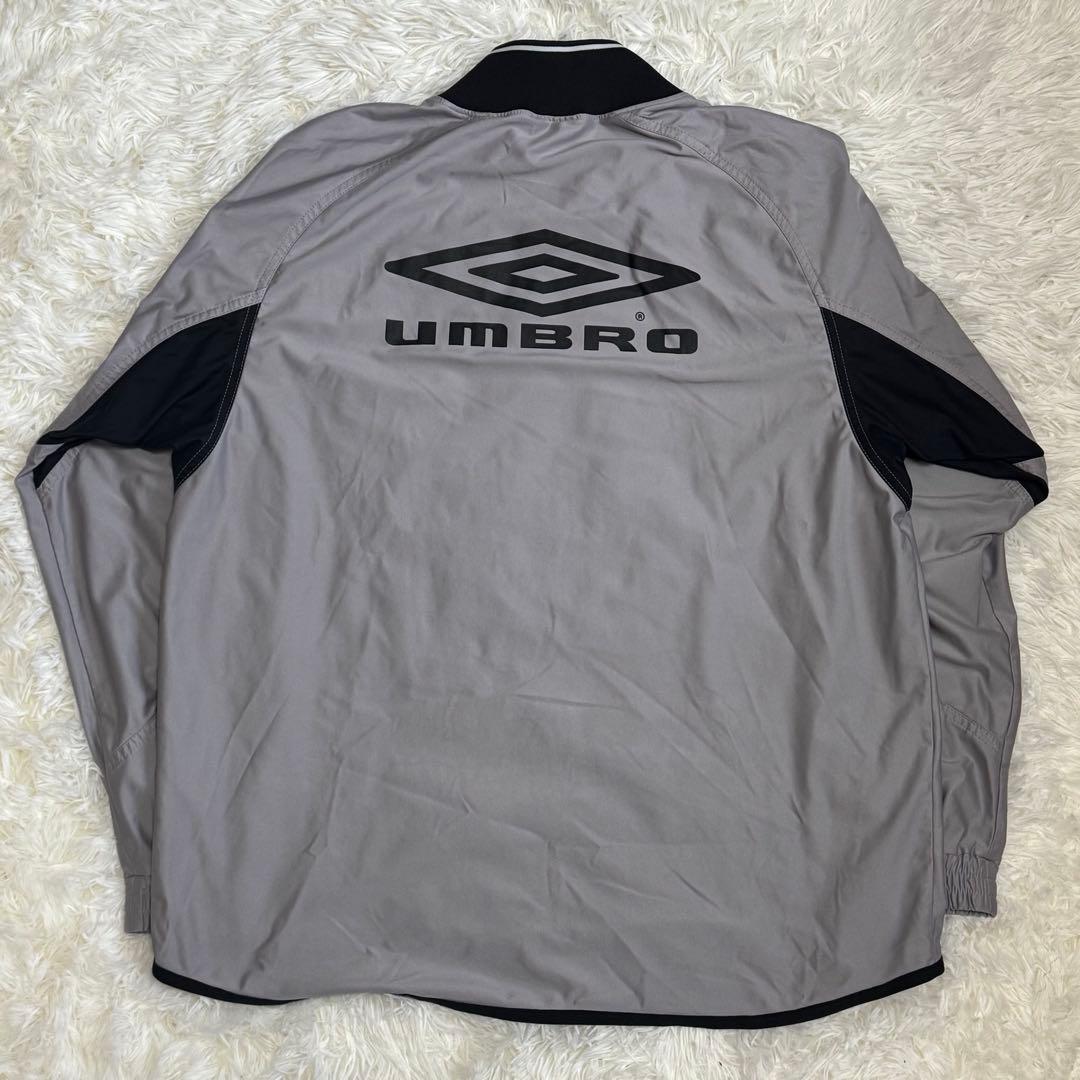 00s UMBRO アンブロ ナイロン ジャケット グレー