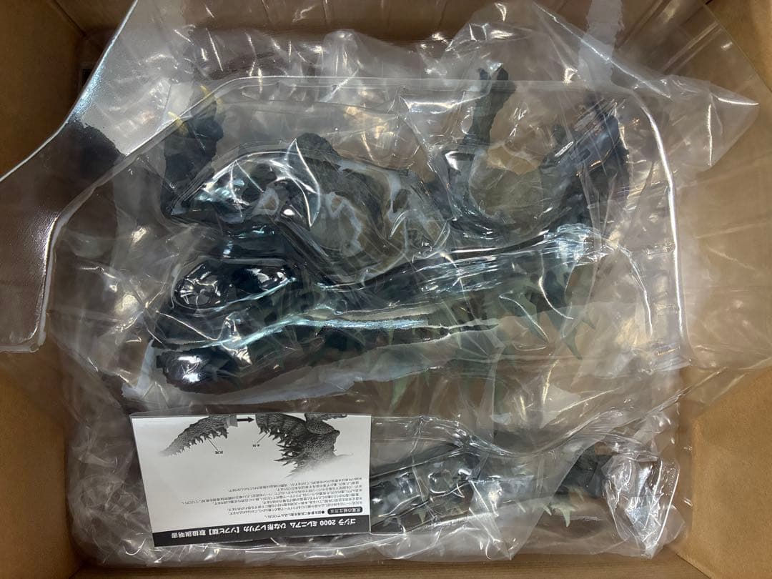 リアルマスターコレクション ゴジラ2000 ミレニアム ひな形レプリカ ソフビ版