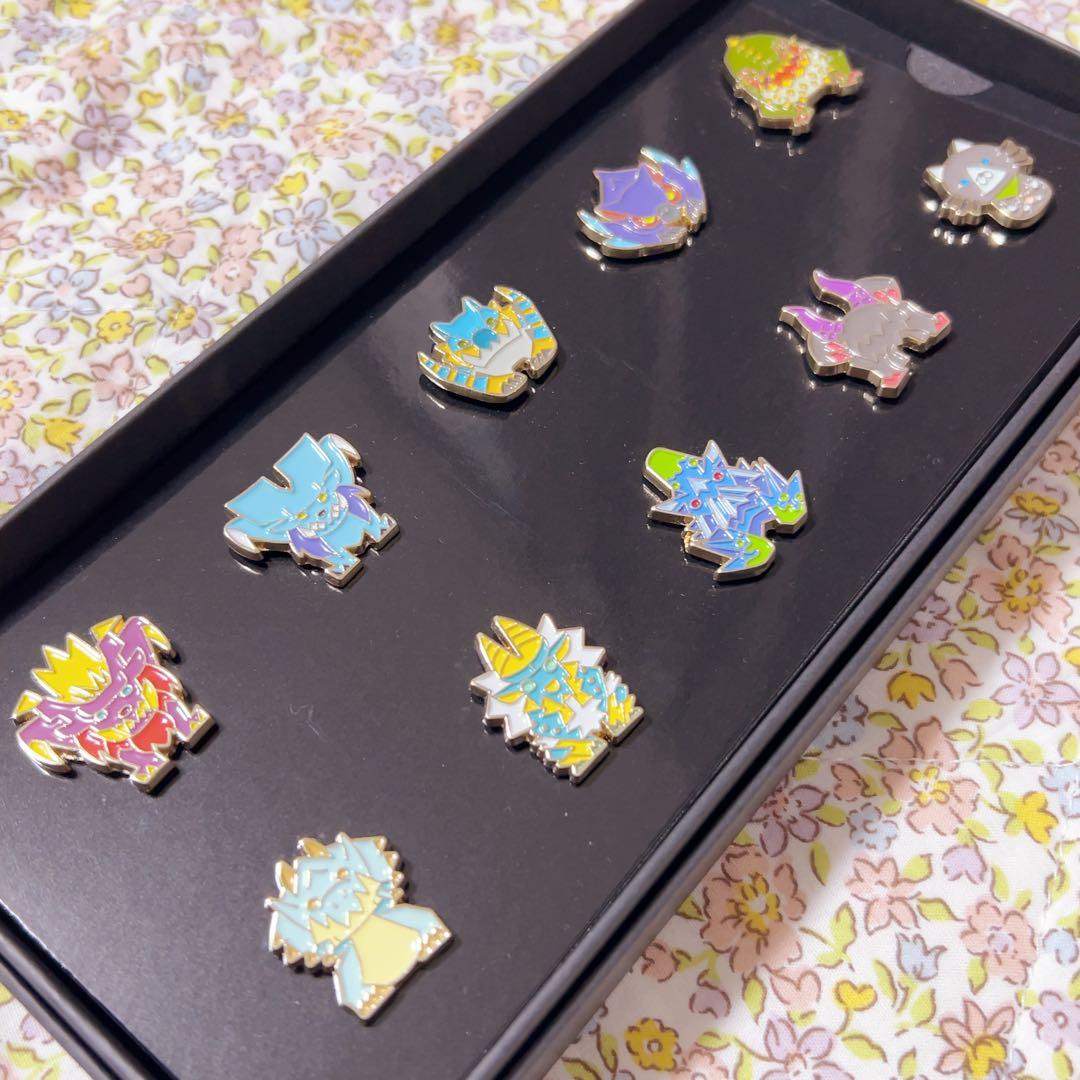 モンスターハンター カプコンカフェ 20周年記念 ピンズセット モンハン MH