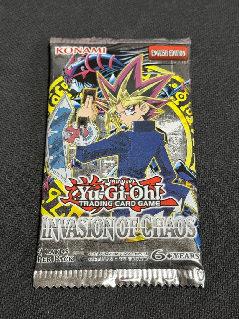 遊戯王　英語版　未開封　パック　５種セット