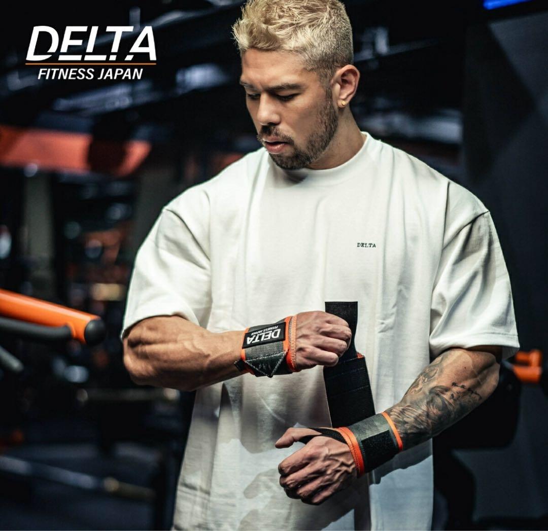 DELTA FITNESS オリジナル リストラップ　トレーニング　カネキン新品