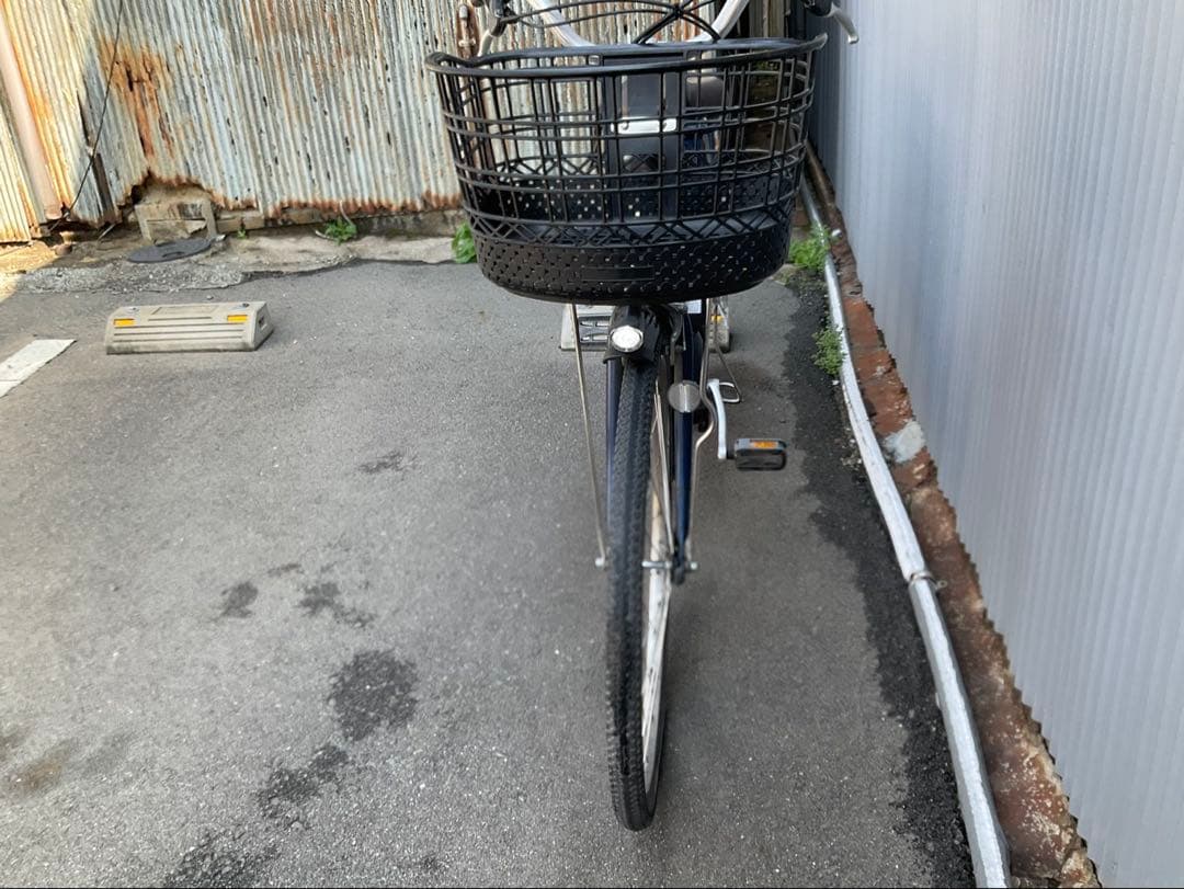 ヤマハ新機種電動アシスト自転車pas wity26インチブルーアルミボディー