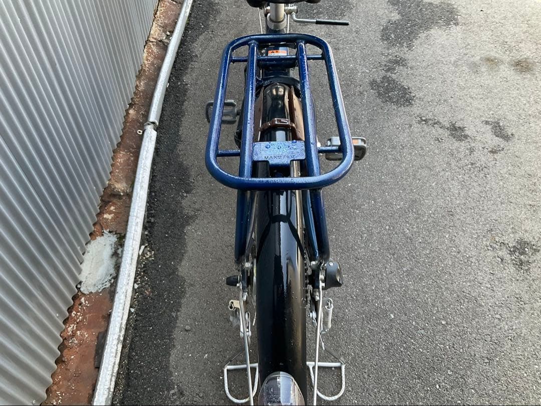 ヤマハ新機種電動アシスト自転車pas wity26インチブルーアルミボディー