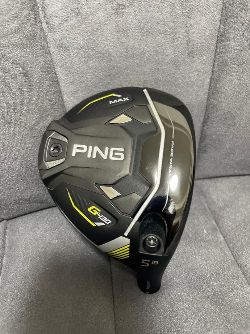 【美品】 PING G430 MAX 5番FW18度