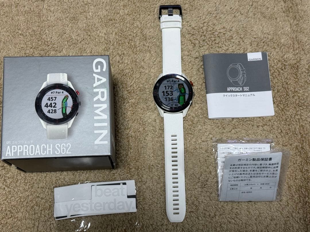 GARMIN APPROACH S62 ゴルフGPSナビ