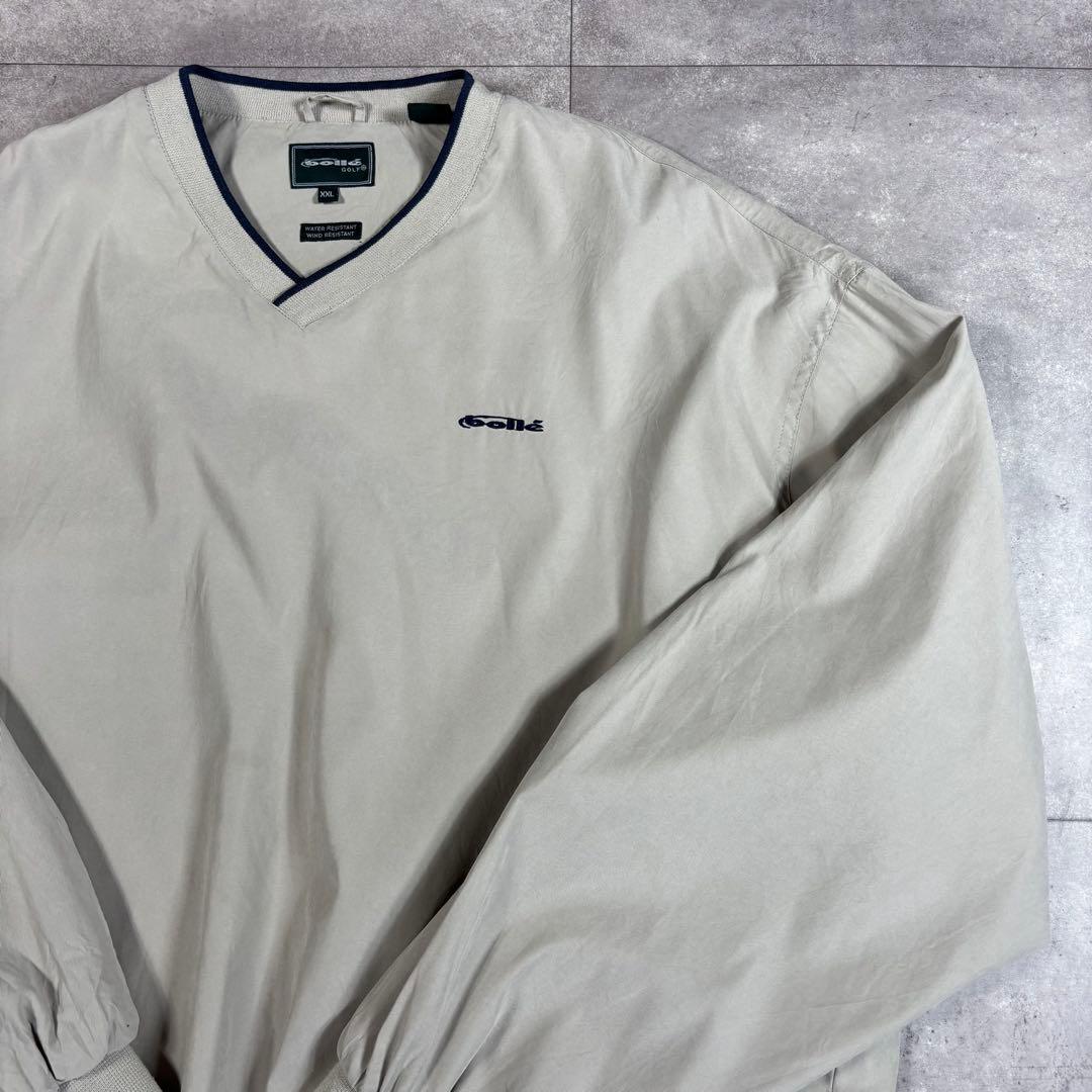 古着 bille ボレーゴルフ 2xl ベージュ ジャケット ジャンパー 希少