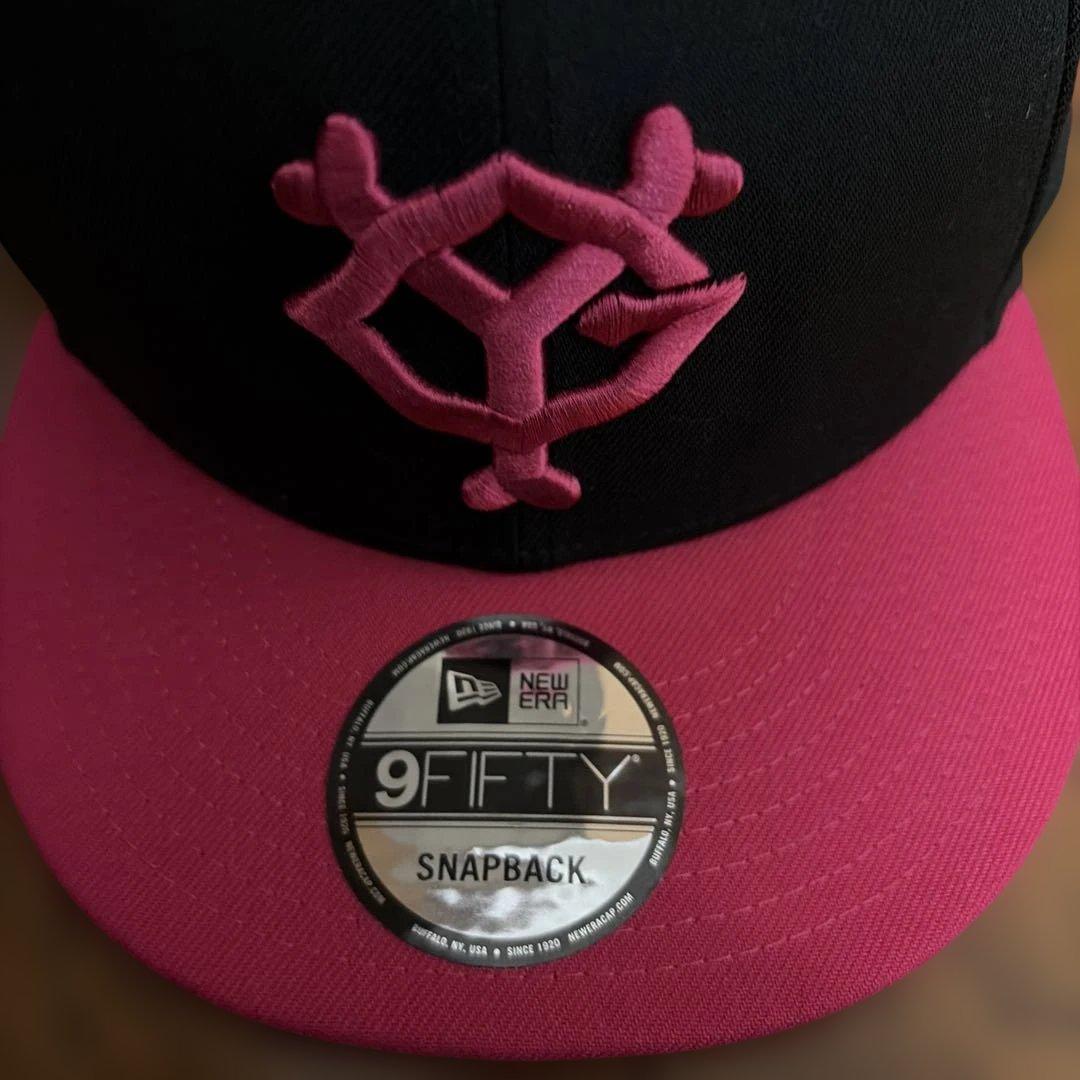 NEW ERA 9FIFTY GIANTS ブラック×ピンク キャップ