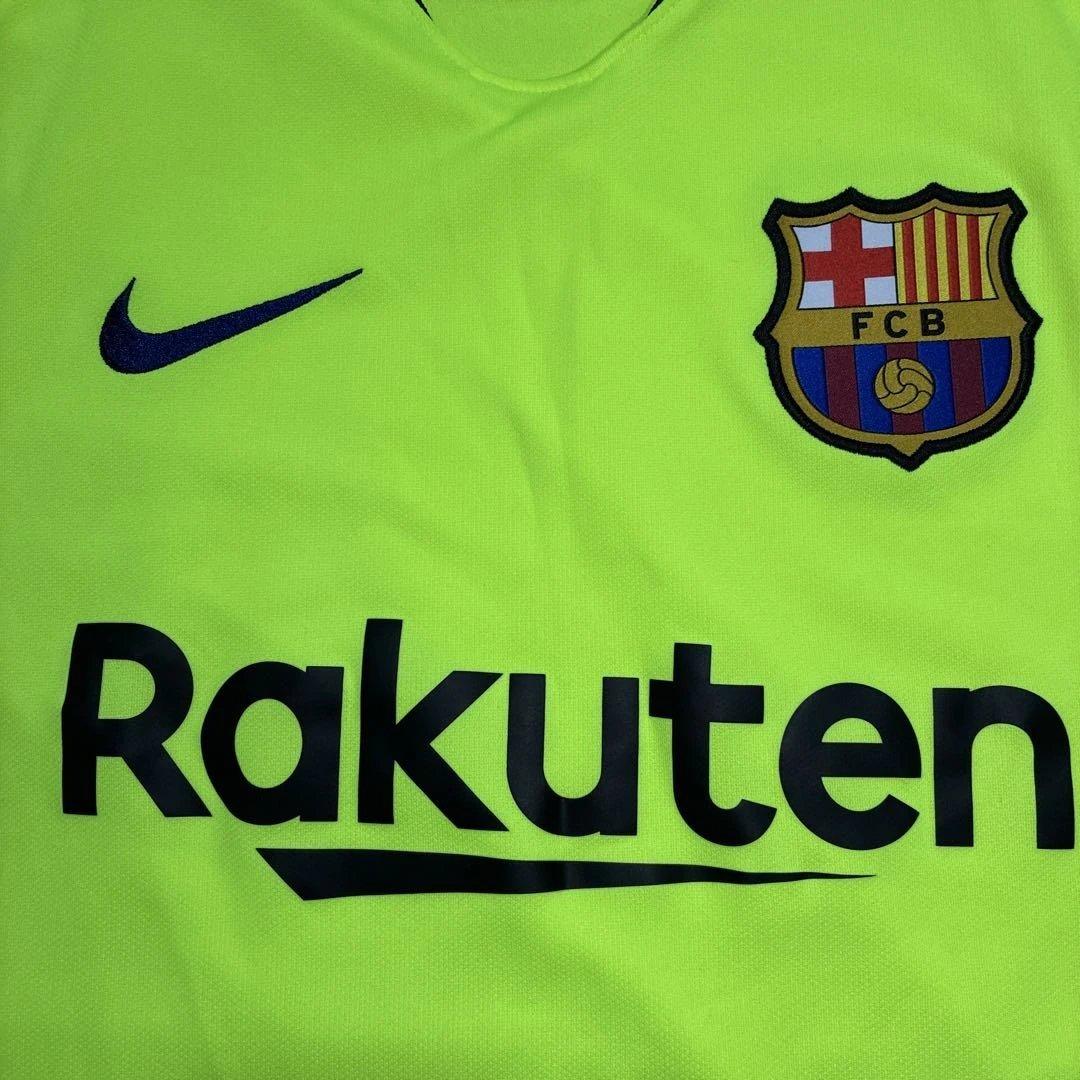 FCバルセロナ Nike 蛍光イエロー ユニフォーム S