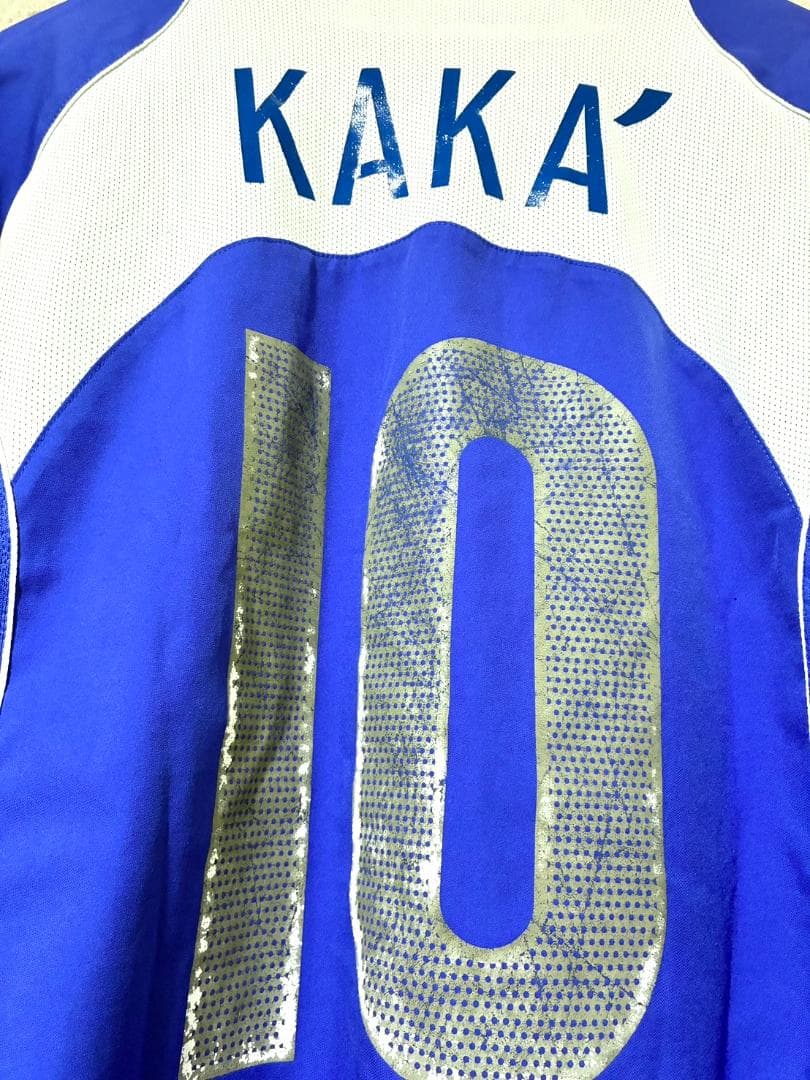 【早い者勝ち✨】ブラジル代表 ナイキ 半袖 ユニフォーム カカ 背番号10 L