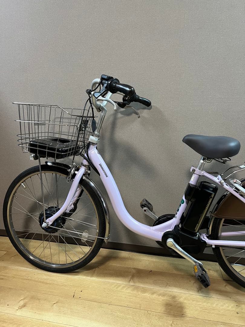 美品 ブリヂストン電動自転車、バッテリーB400 (14.3～14.6Ah相当)