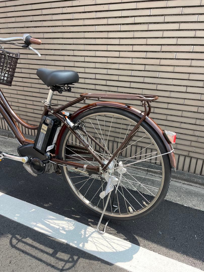 8.9ahブリヂストン電動アシスト自転車 ブラウン シティタイプ26CBNA40