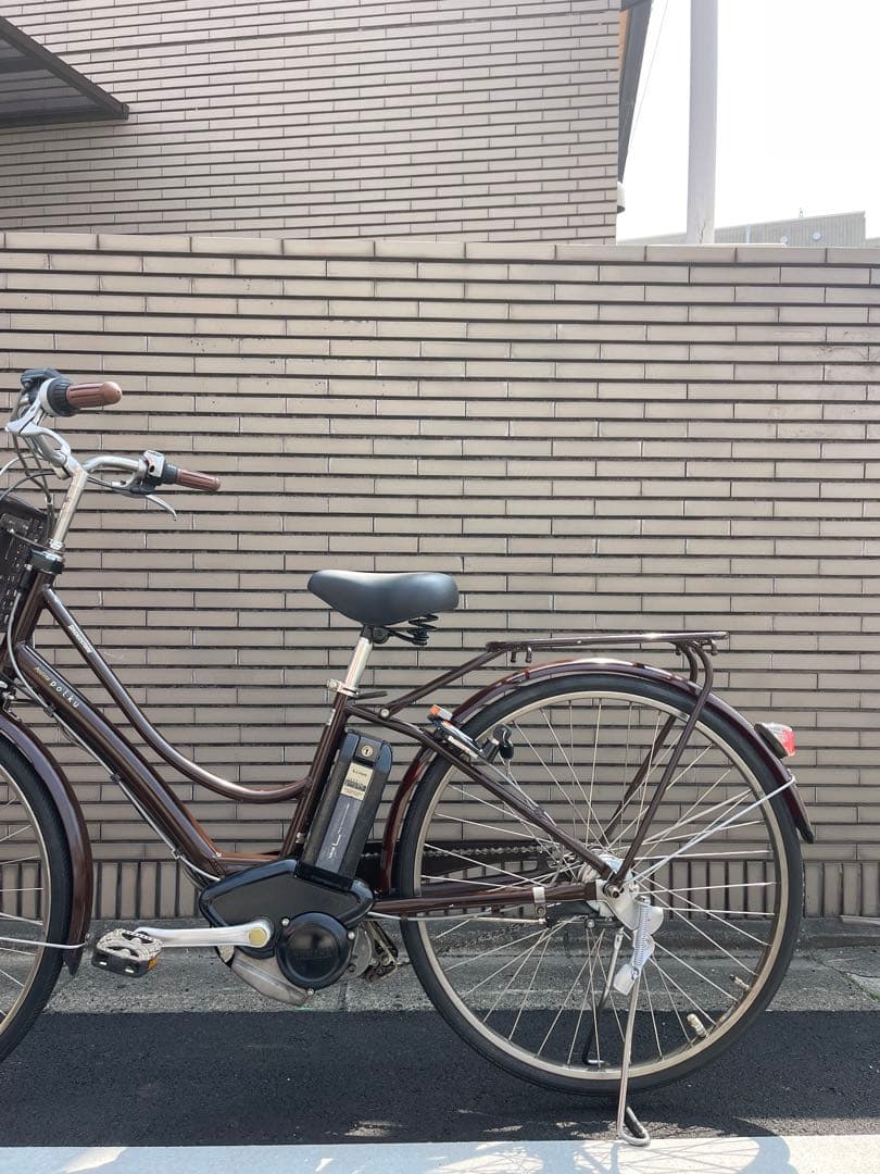 8.9ahブリヂストン電動アシスト自転車 ブラウン シティタイプ26CBNA40