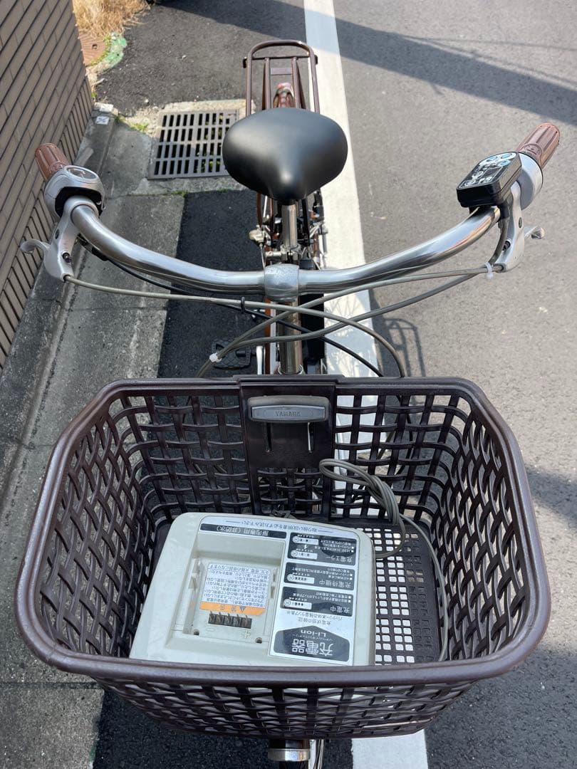 8.9ahブリヂストン電動アシスト自転車 ブラウン シティタイプ26CBNA40
