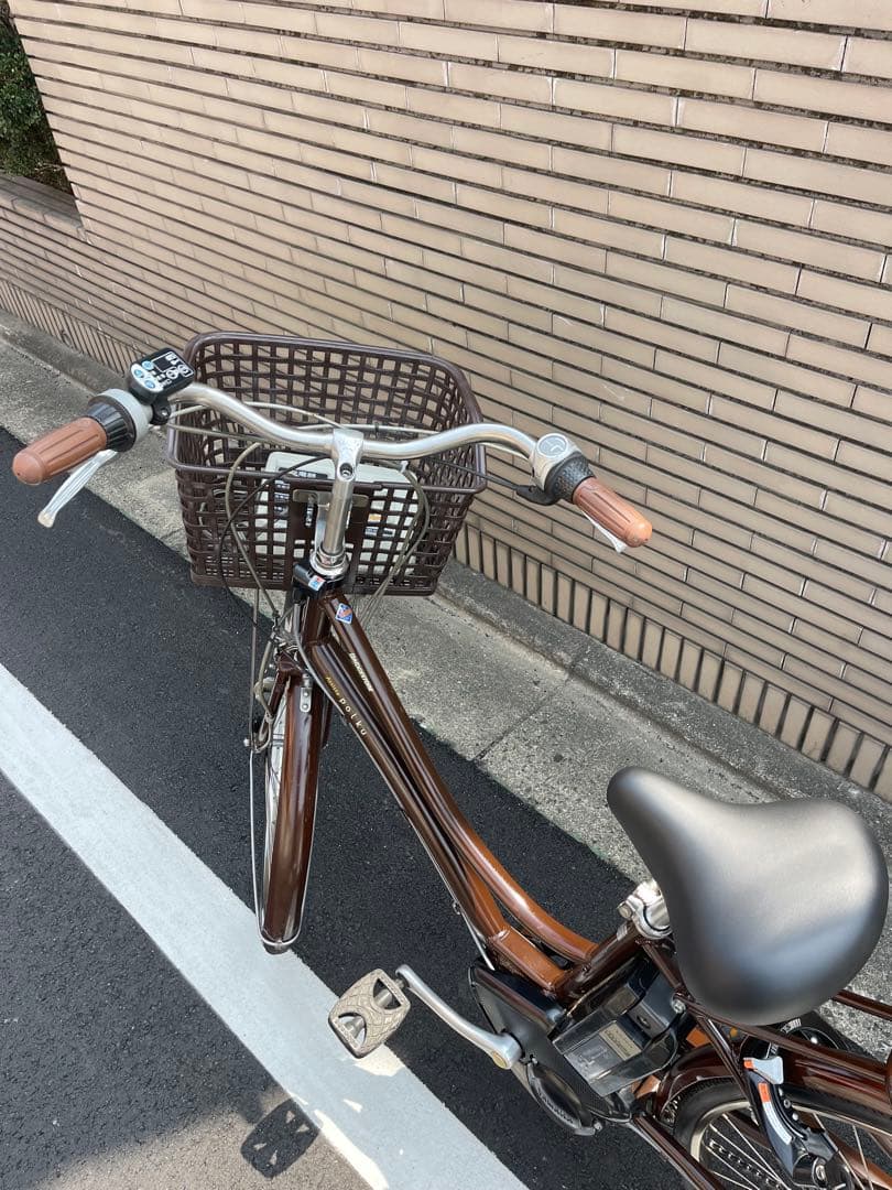 8.9ahブリヂストン電動アシスト自転車 ブラウン シティタイプ26CBNA40