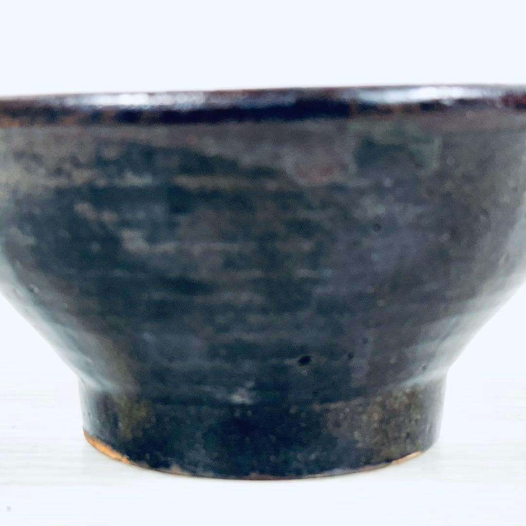 【美品】人間国宝　金城次郎　魚文　ご飯茶碗　1客　壷屋焼 やちむん