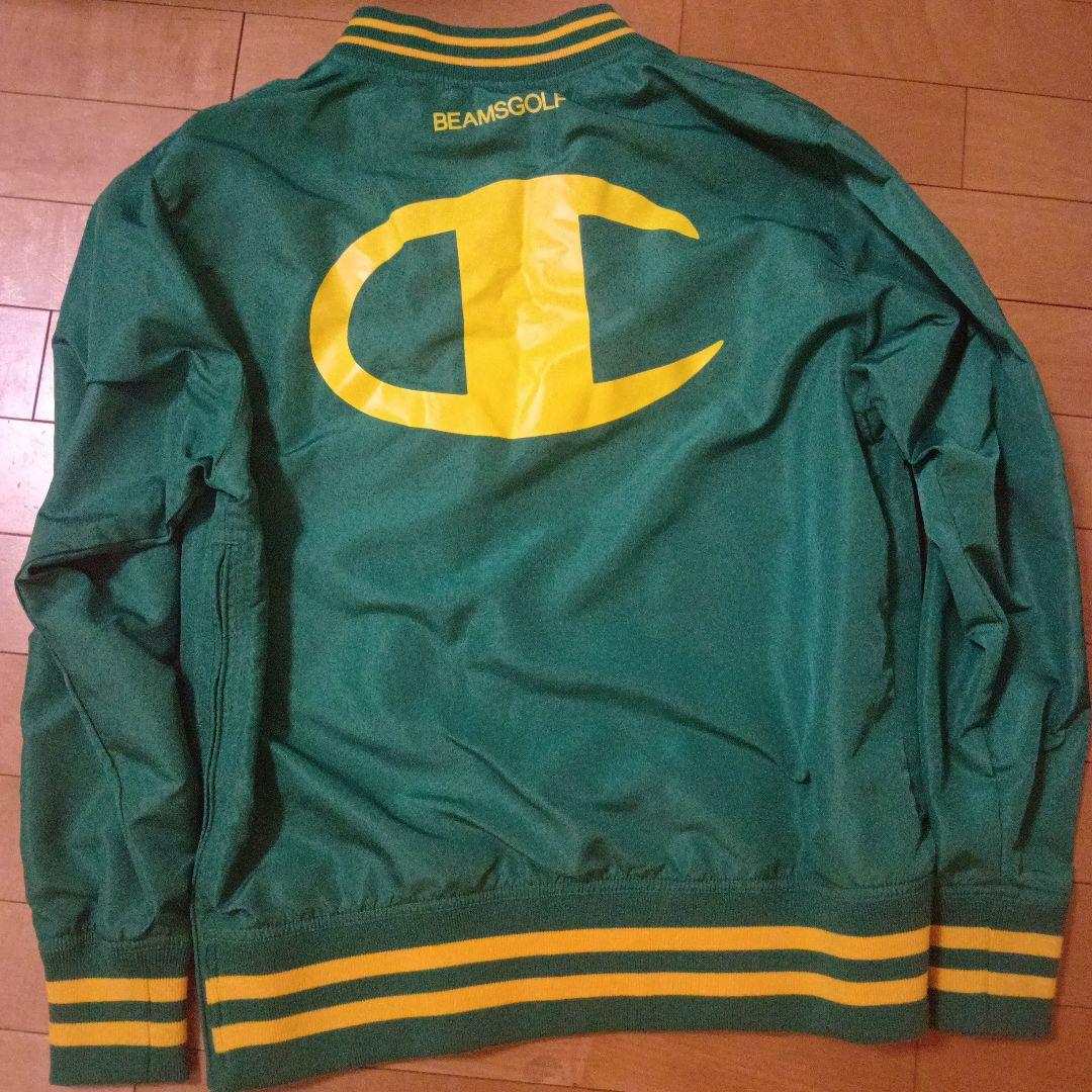 Champion BEAMS GOLF 緑色ジャケット