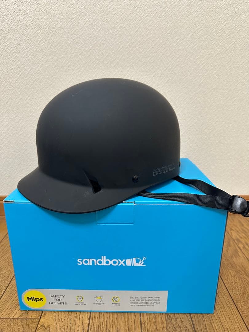 sandbox Mips ヘルメット マットブラック　MLサイズ