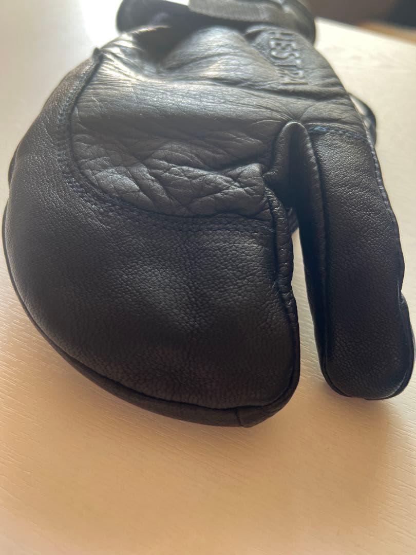 【美品】スノーボード・グローブ・HESTRA 3-Finger フルレザー