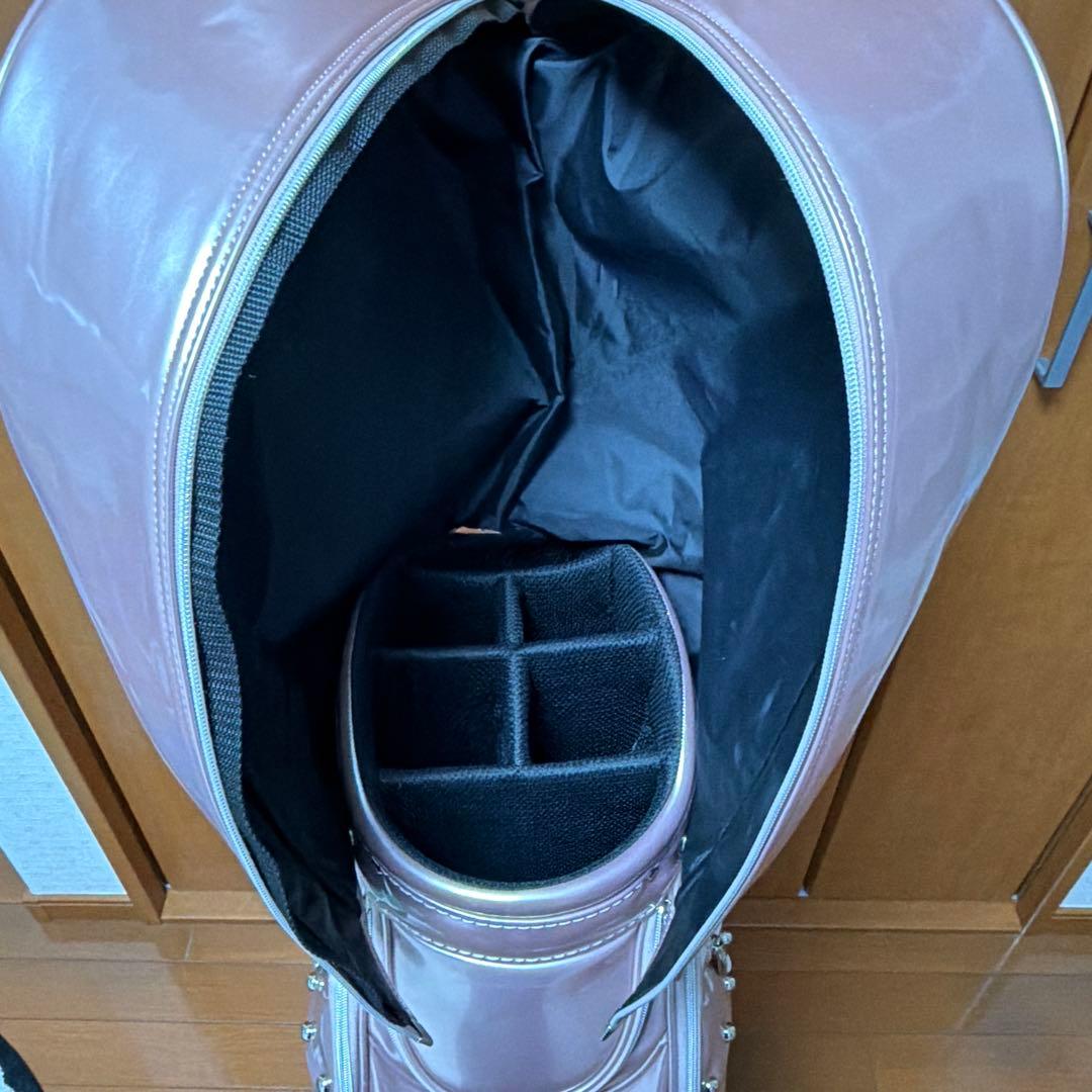 St ANDREWS SCOTLAND エナメル キャディバッグ　8.5型　美品