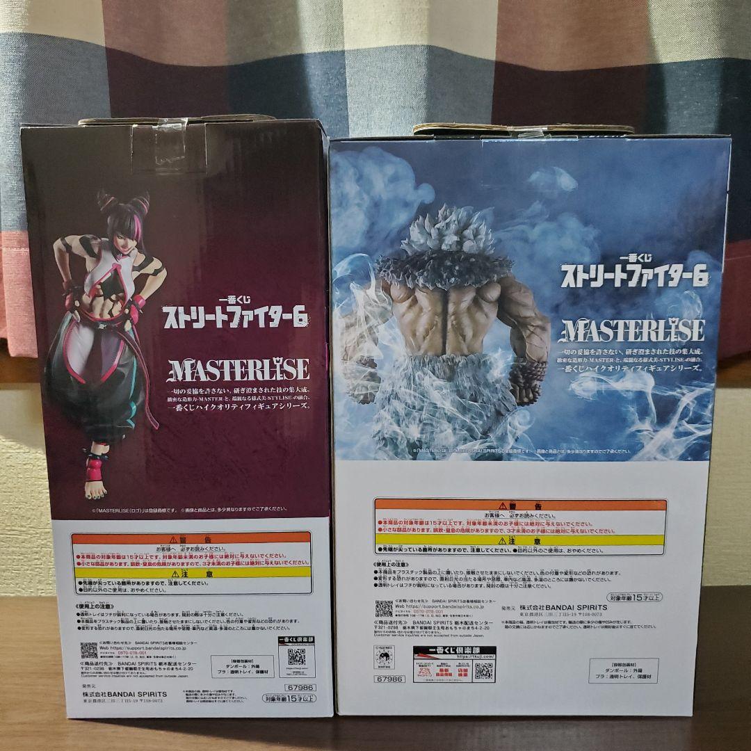 一番くじ　ストリートファイター6　☆ラスワン賞 豪鬼 ☆A賞 ジュリ