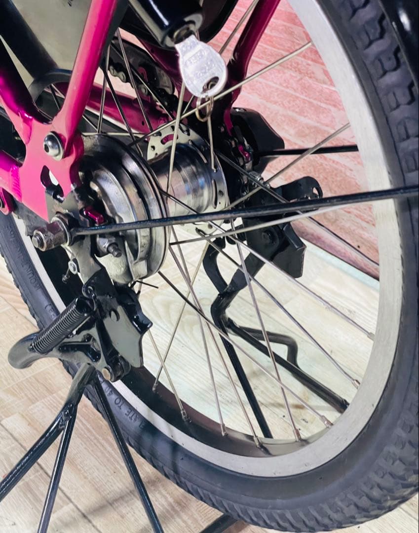 ZK3673 電動自転車 ヤマハ パスキス 子供乗せ 20インチ 送料無料