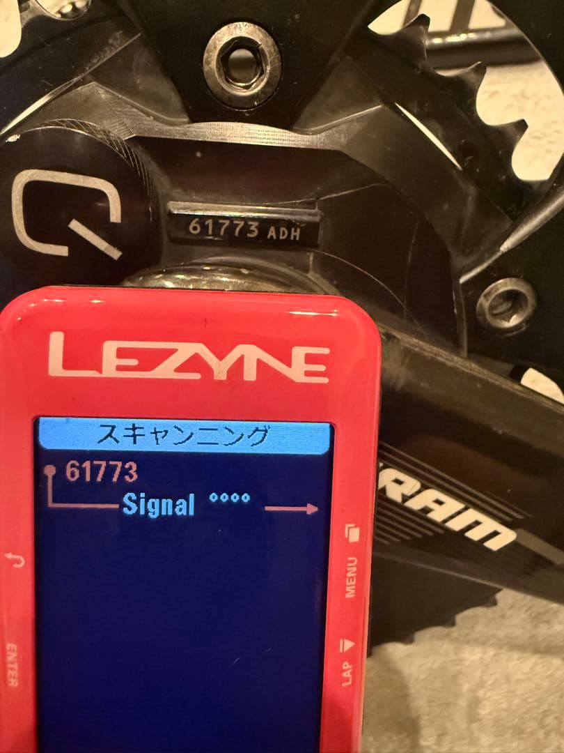 SRAM パワーメーター クランクセット ブラック