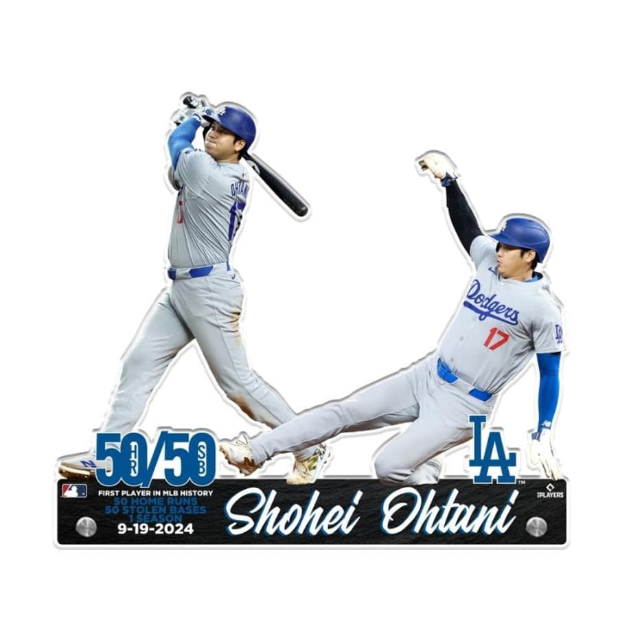 MBL公式 大谷翔平 50/50 記念アクリルスタンド