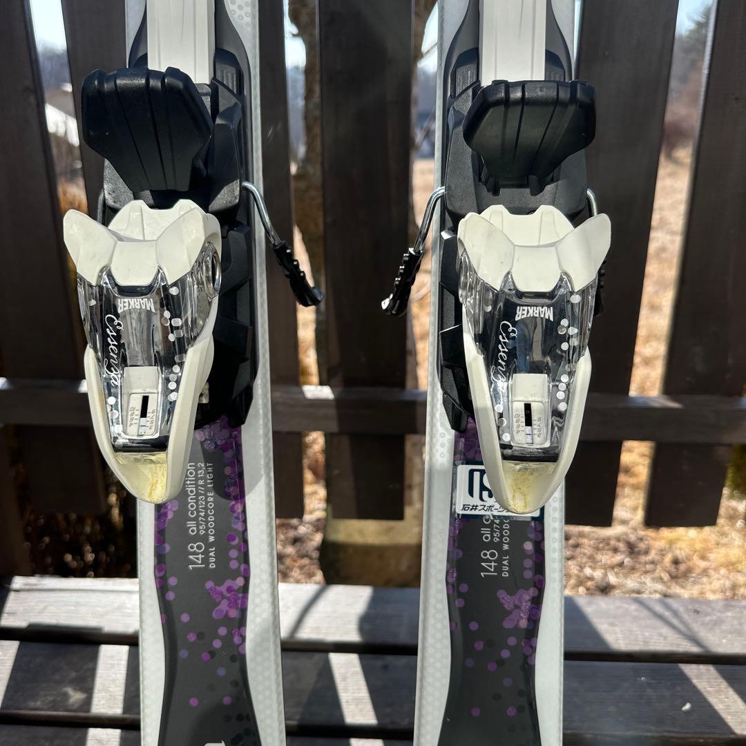 美品　VOLKL レディースVIOLA essenza スキー板 148希少