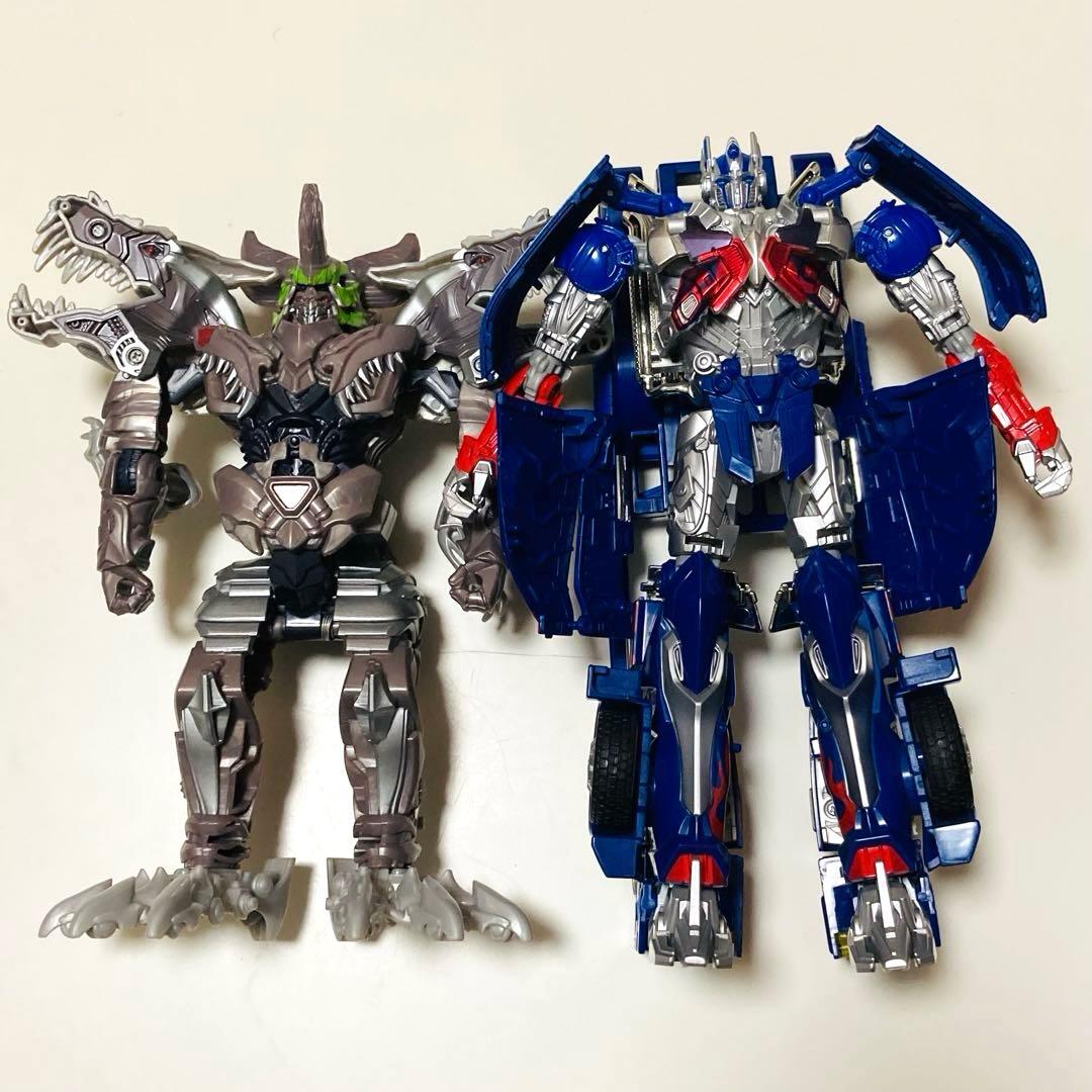 美品✳️トランスフォーマー『AD-01オプティマスプライム&グリムロック』武器無し