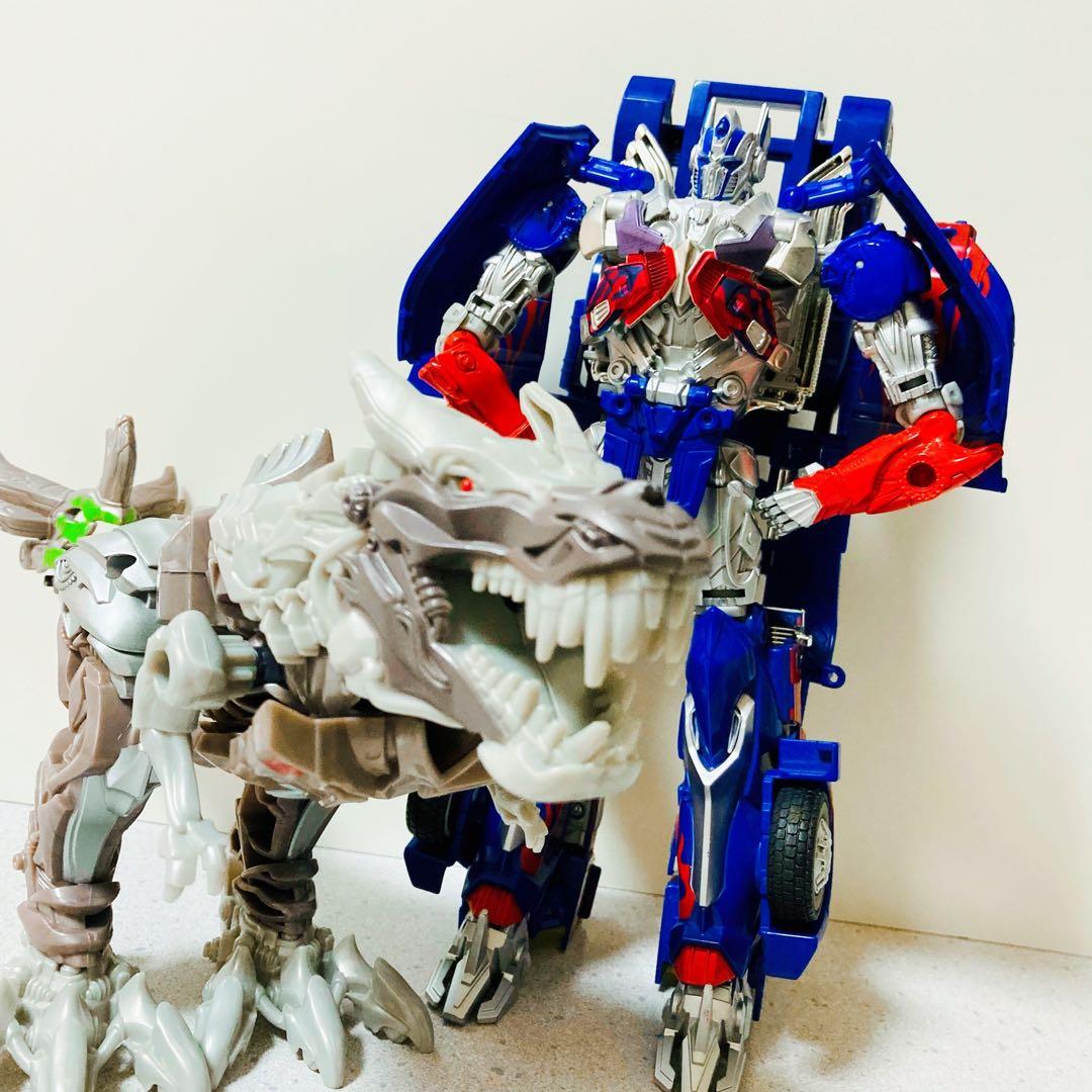 美品✳️トランスフォーマー『AD-01オプティマスプライム&グリムロック』武器無し