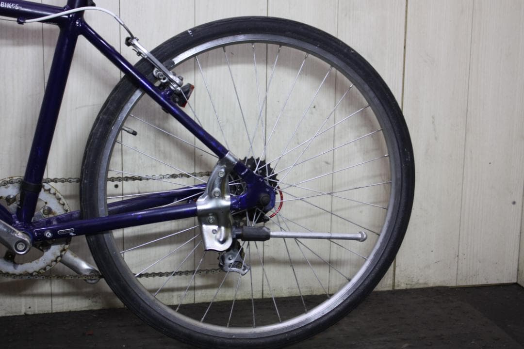 あさひ製WEEKEND アルミ 26型 シマノ7速 440mm BLUEクロス