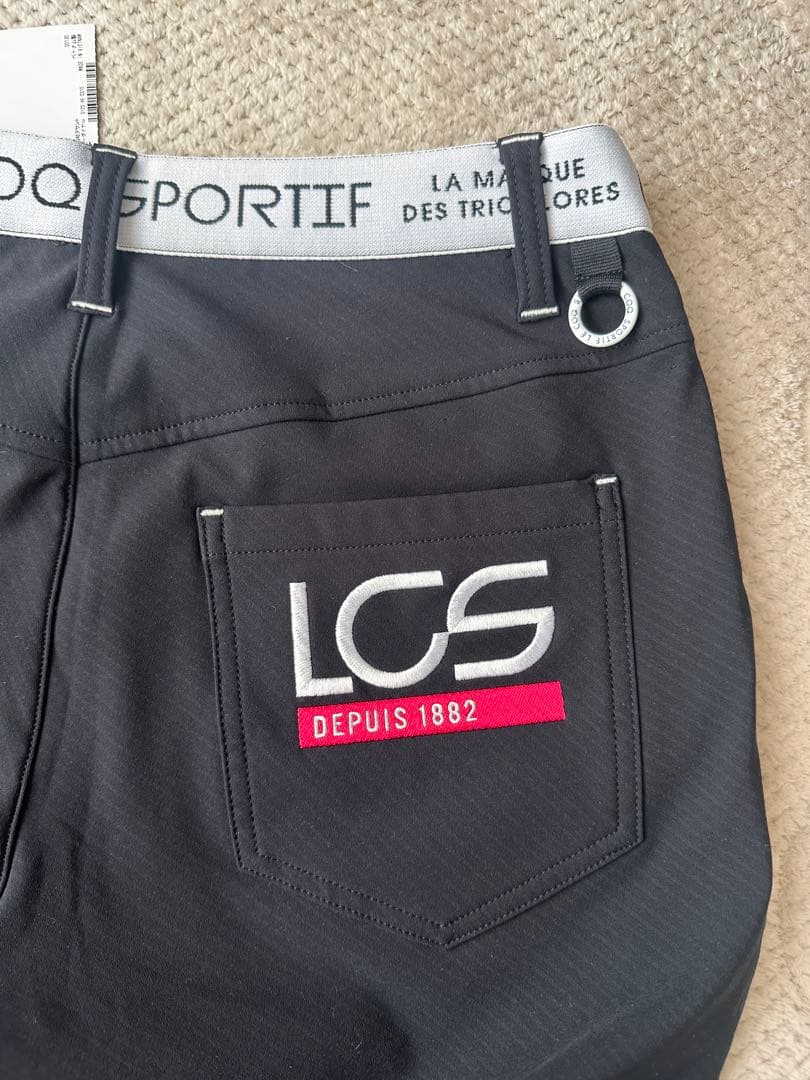 新品未使用⭐︎le coq sportif レディース ゴルフパンツ ブラック