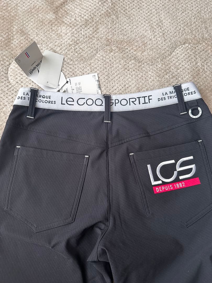 新品未使用⭐︎le coq sportif レディース ゴルフパンツ ブラック