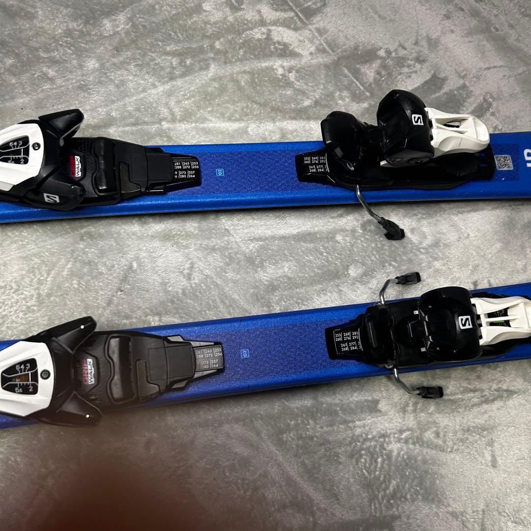 美品SALOMON RACE JR 130cm ジュニア スキー板 18-19