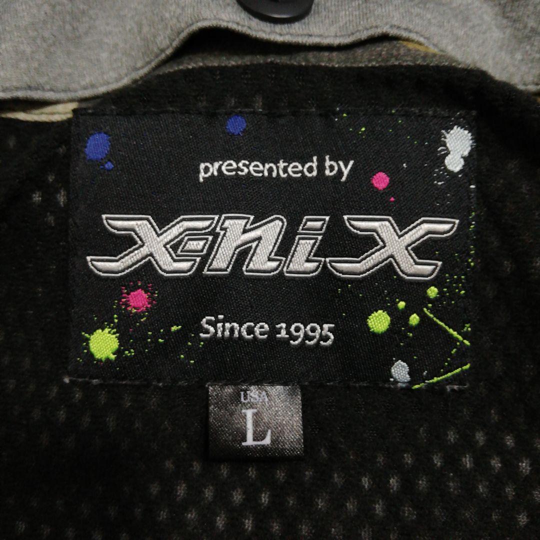 X-niX メンズ XLサイズ カモフラ スノボウェア ジャケット スノーボード