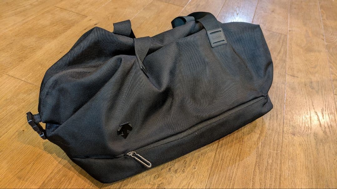 DESCENTE ゴルフ ブラック ボストンバッグ