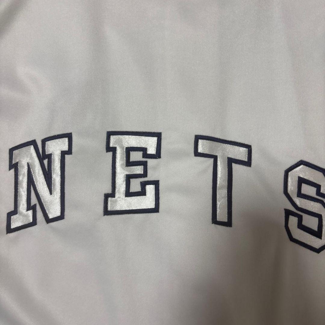 NETS ネッツ　ホワイトジャージ NBAロゴ付き　匿名発送