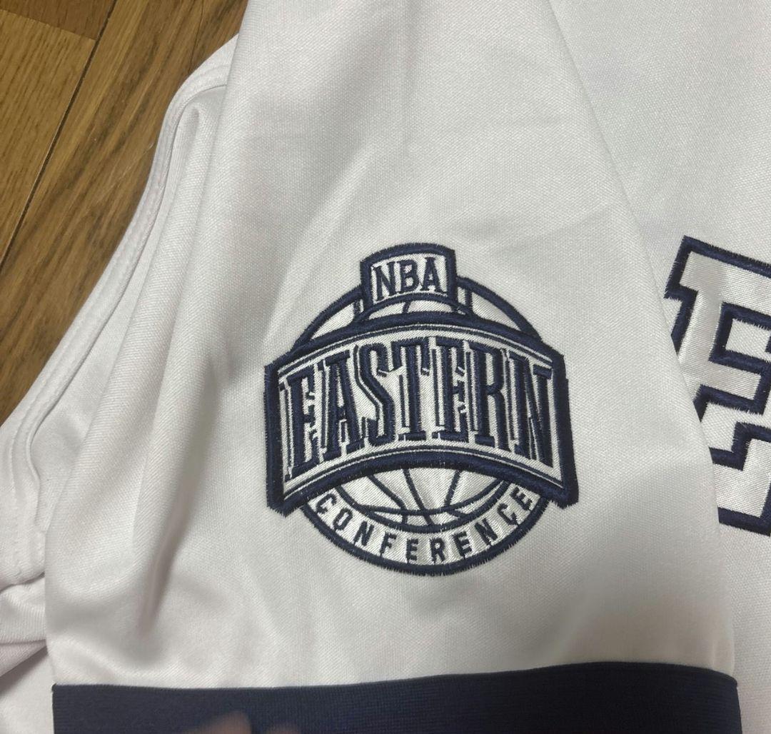 NETS ネッツ　ホワイトジャージ NBAロゴ付き　匿名発送