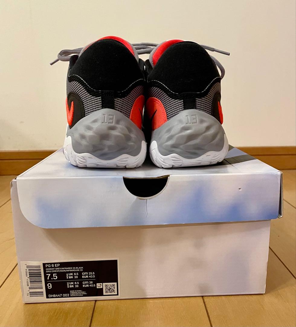NIKE、PG6 EP、25.5センチ