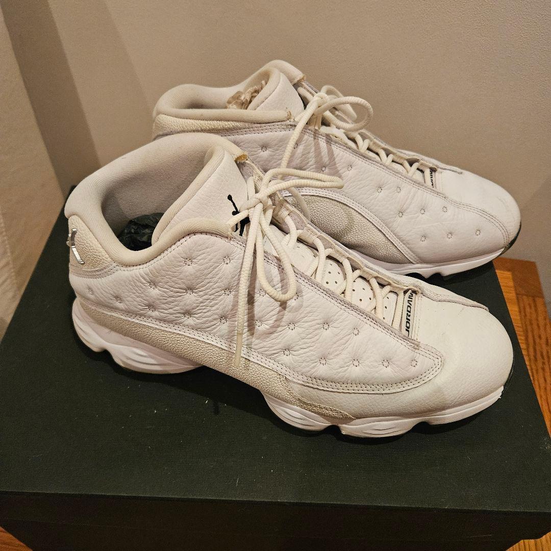 ★NIKE JORDAN13 GOLF White×ホワイト