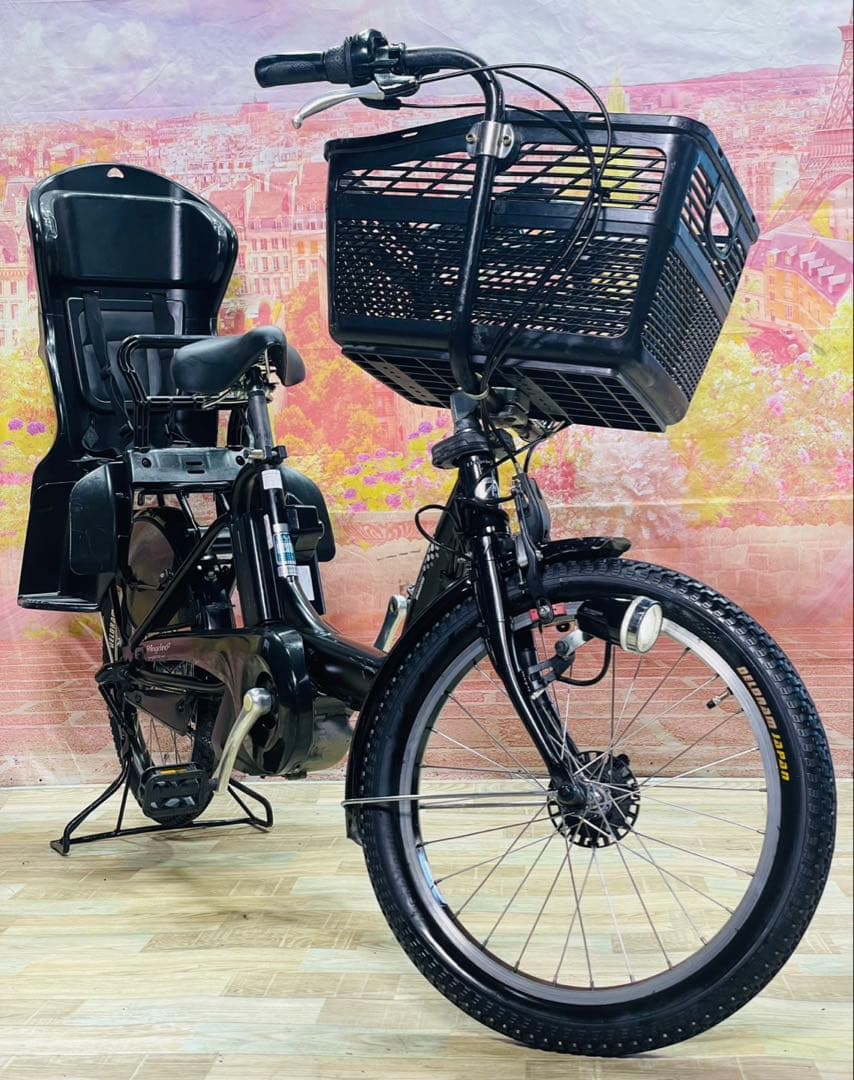 ZK3670 電動自転車 ブリヂストン アンジェリーノ 子供乗せ 20インチ