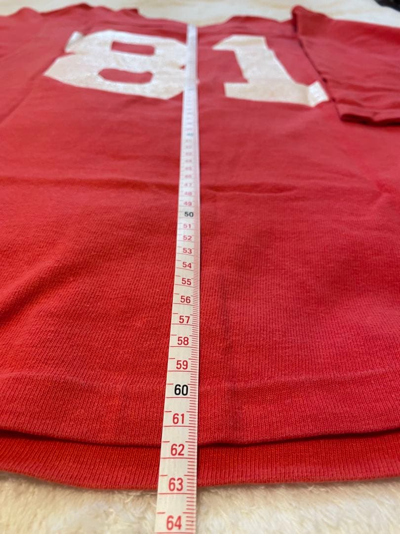 70s champion バータグフットボールT　vintage