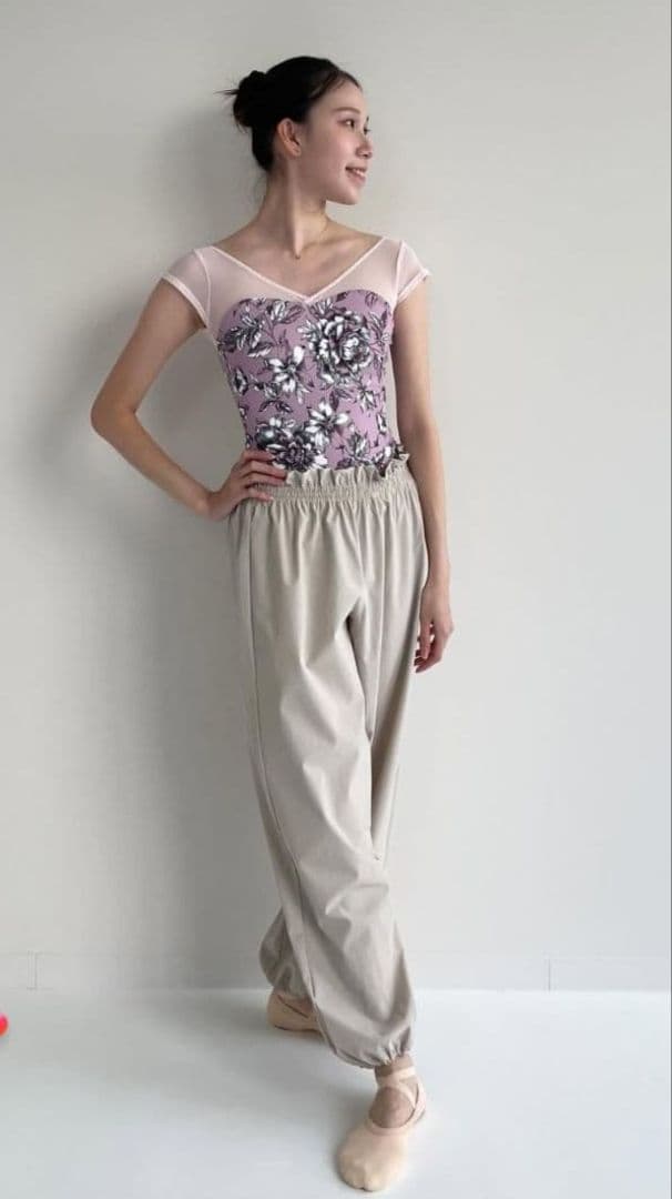 新品Retune.warm up pants gray　スティナ stina