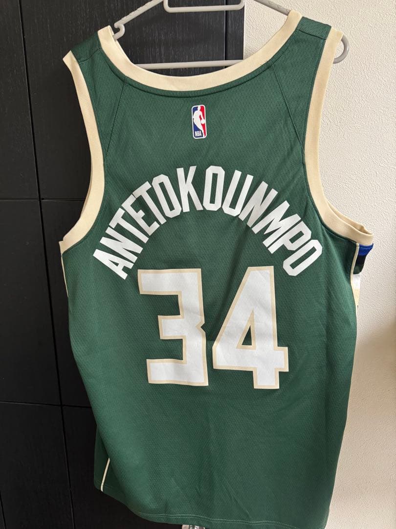 nba バックス　ヤニスアデトクンポ　NIKE ユニフォーム48サイズ