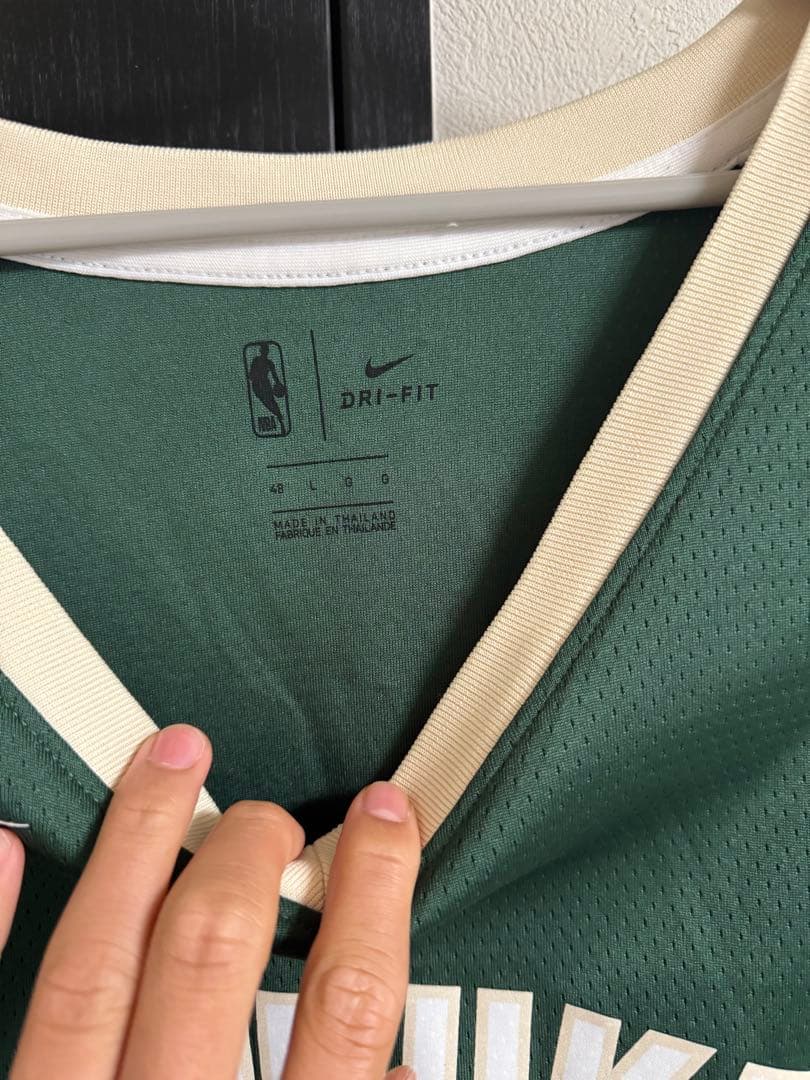 nba バックス　ヤニスアデトクンポ　NIKE ユニフォーム48サイズ