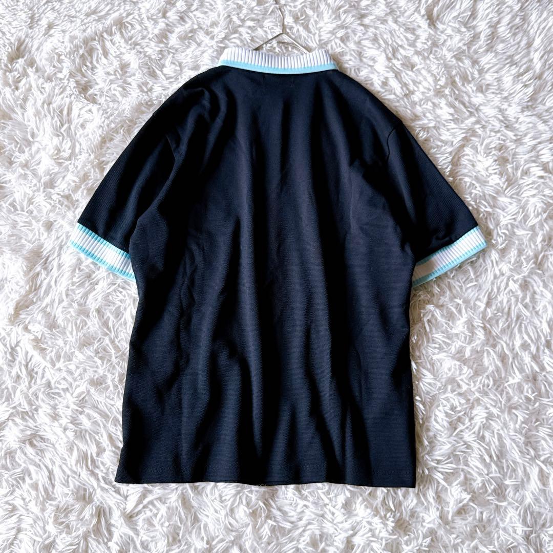 【新品未使用】WAAC ワック ポロシャツ ネイビ− 刺繍ロゴ 2025年モデル