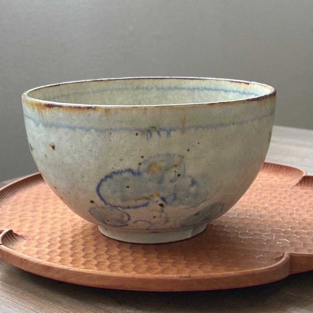 市野吉記 コウホ窯 安南手 丼＆湯呑みセット※バラ売り可